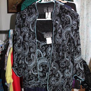 Alex Evenings  2 Piece Tank and Blazer set